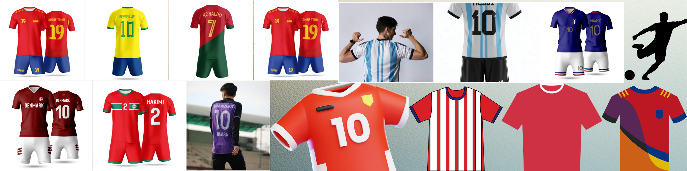 Fodboldtrøjer til børn og unge