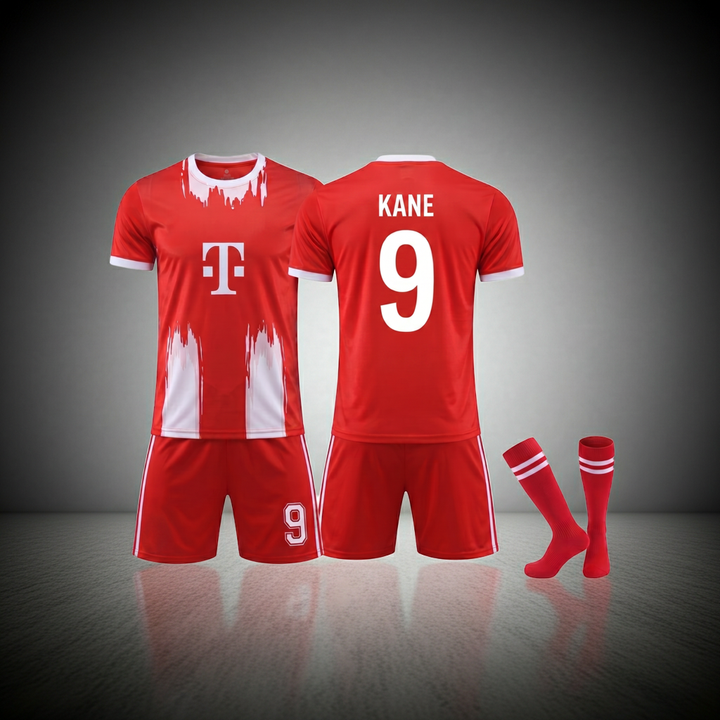 2025-2026 Bayern München Hjemmebanetrøje sæt til børn og unge