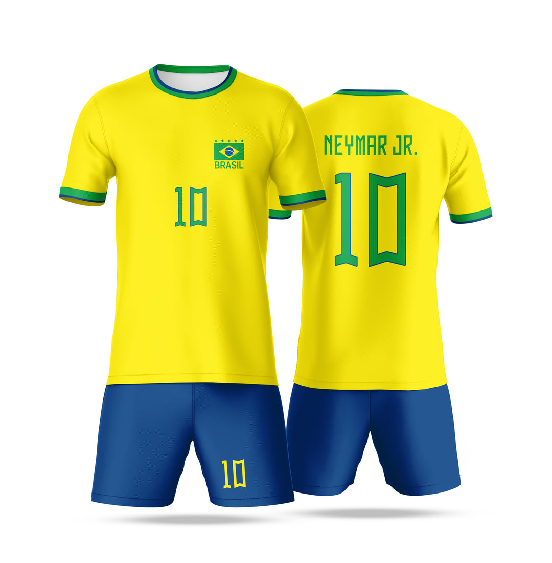 Fodboldtrøjer til børn og unge-Brasilien