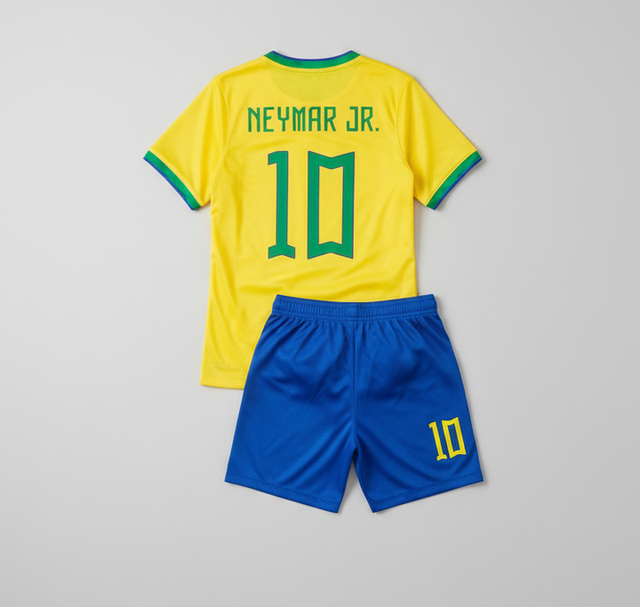 Fodboldtrøjer sæt til børn og unge-Brasilien