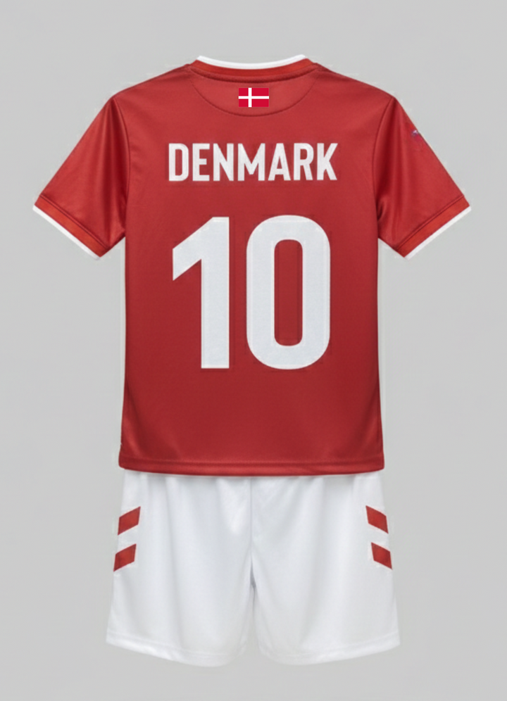 Fodboldtrøjer sæt til børn og unge-Danmark