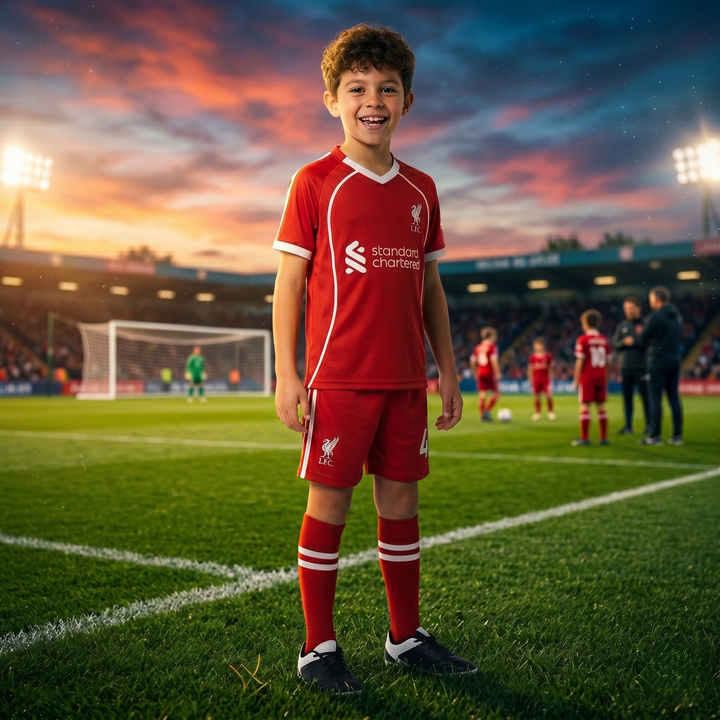 Liverpool trøje sæt til børn og unge 2025/2026