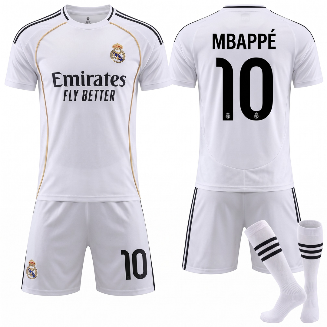 Real Madrid fodbold trøje sæt til Børn &amp; unge 2025/2026