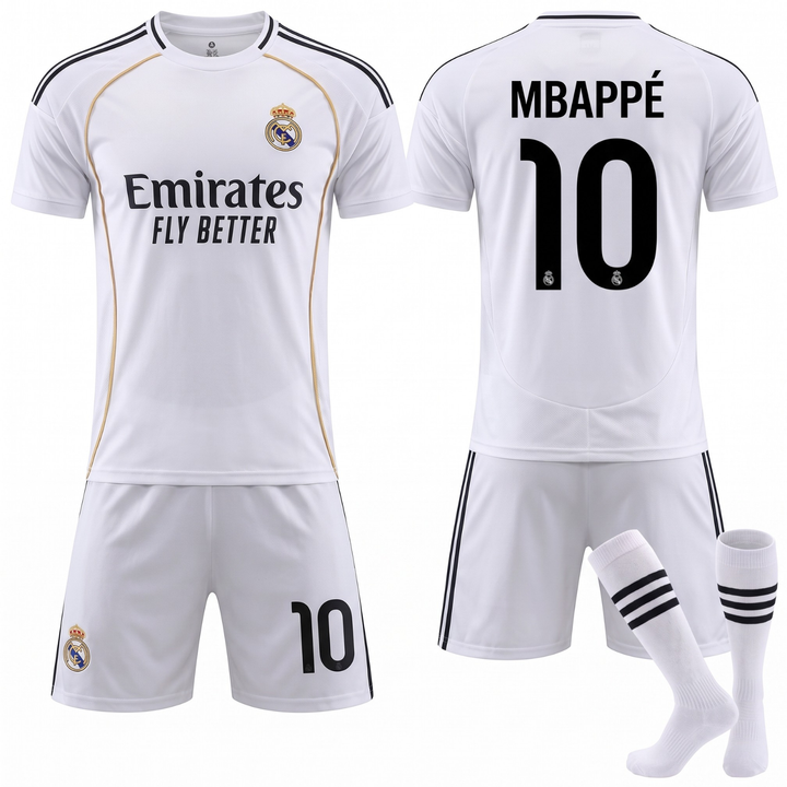Real Madrid fodbold trøje sæt til Børn &amp; unge 2025/2026