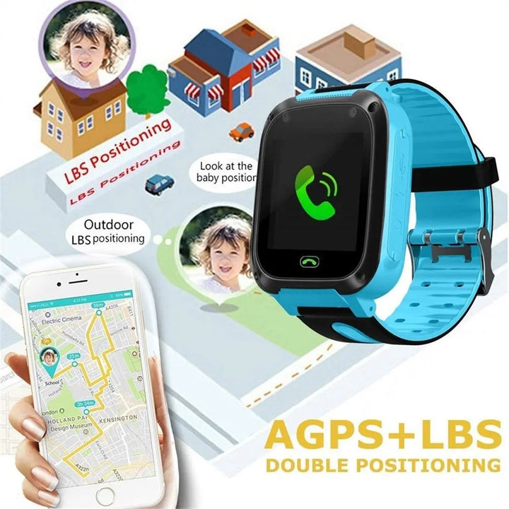 Smart ur til børn  LBS/GPS SIM kort
