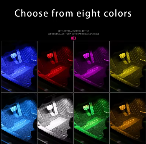 LED indendørs belysning bil 5V 5050 RGB