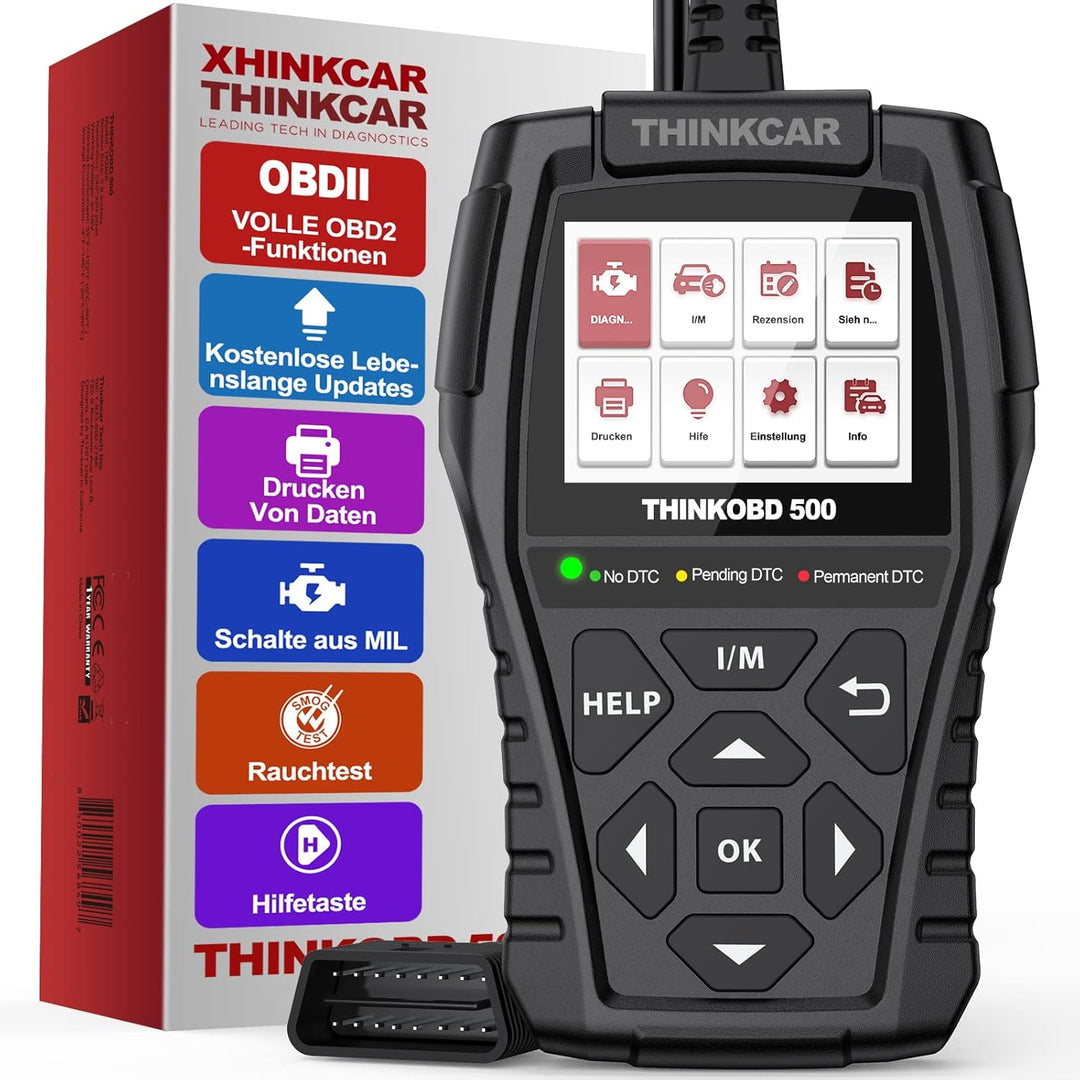 THINKOBD 500 bildiagnoseværktøj til Auto Obd2-scanner Automotive