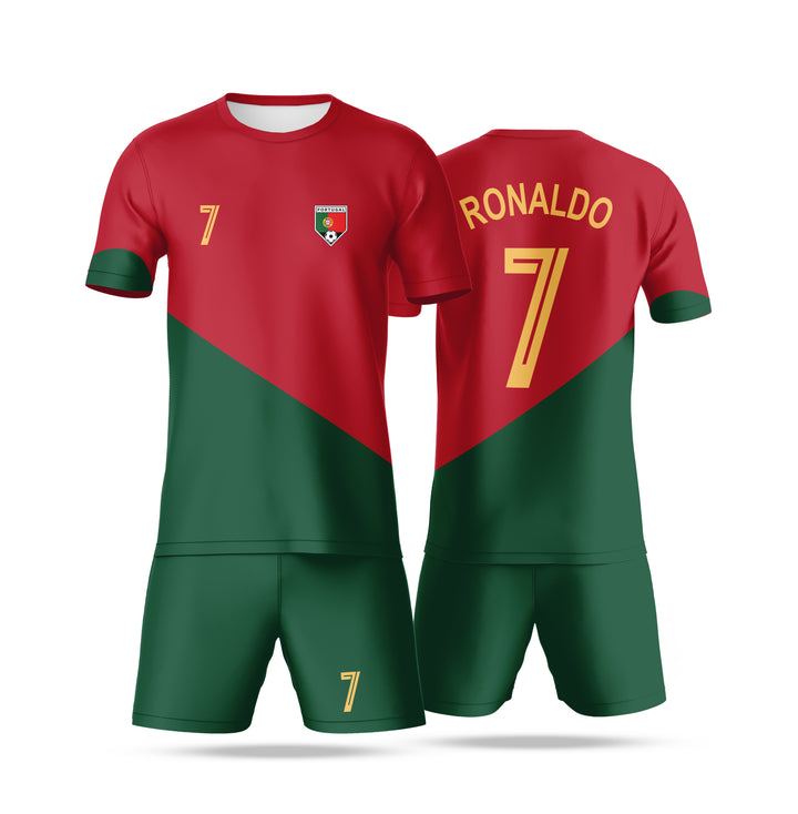 Fodboldtrøjer til børn og unge-Portugal