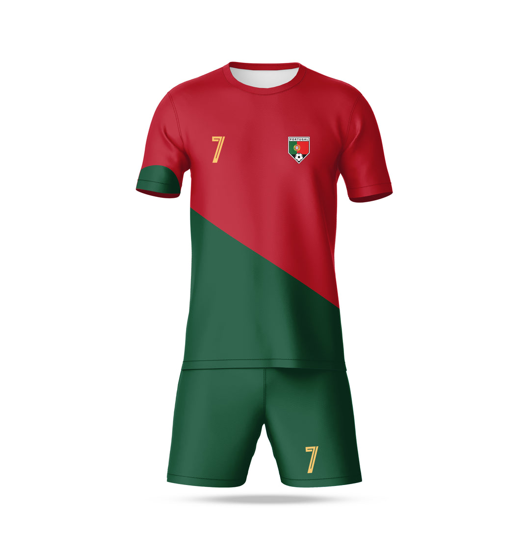 Fodboldtrøjer til børn og unge-Portugal