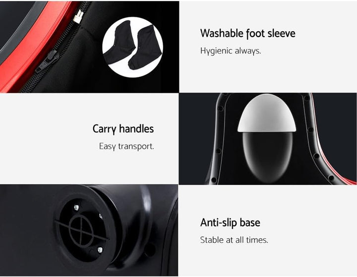 Fod- og ben Massager med Varme og Vibration