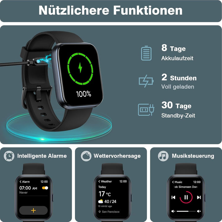 Ultra tynd smartwatch til både mænd og kvinde