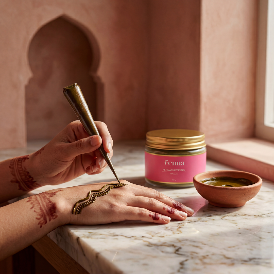 Hennapulver 100% naturlig, ren og uden tilsætningsstoffer (100g)