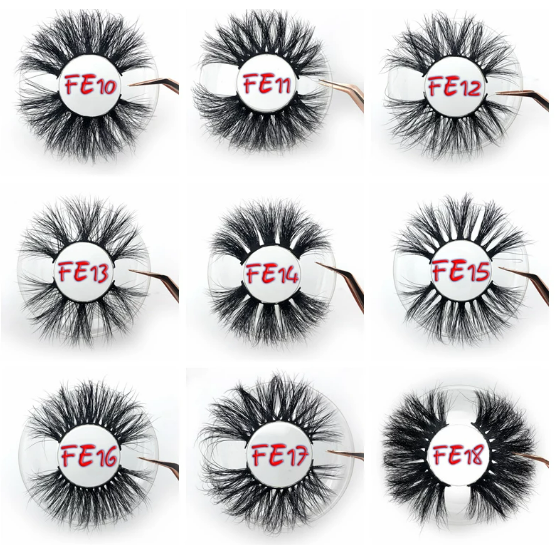 Strip vipper 25mm 3D mink